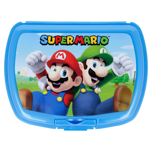 Super Mario - Matlåda - Blå
