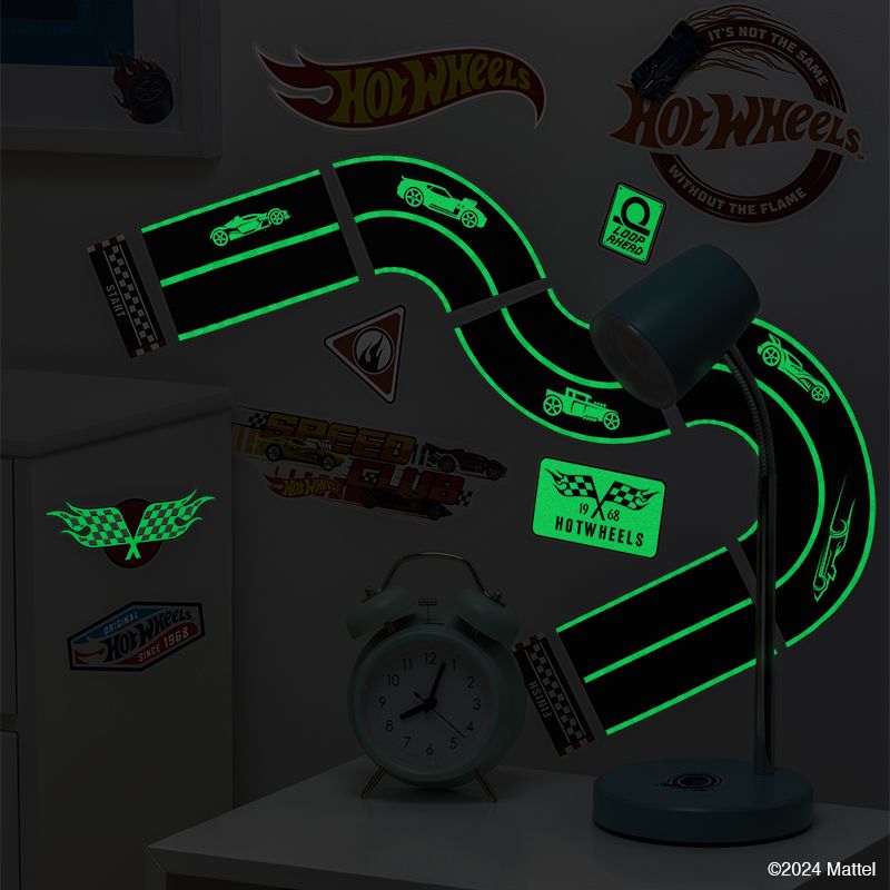 HOT WHEELS VÄGGDEKALER