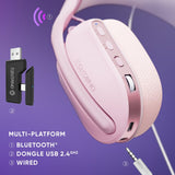 Oniverse Wireless Gaming Headset Polaris - Aurora Pink ONIVERSE