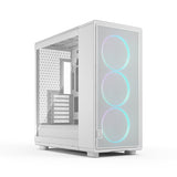 Midi Epoch XL White TG RGB Clear tint Fractal design