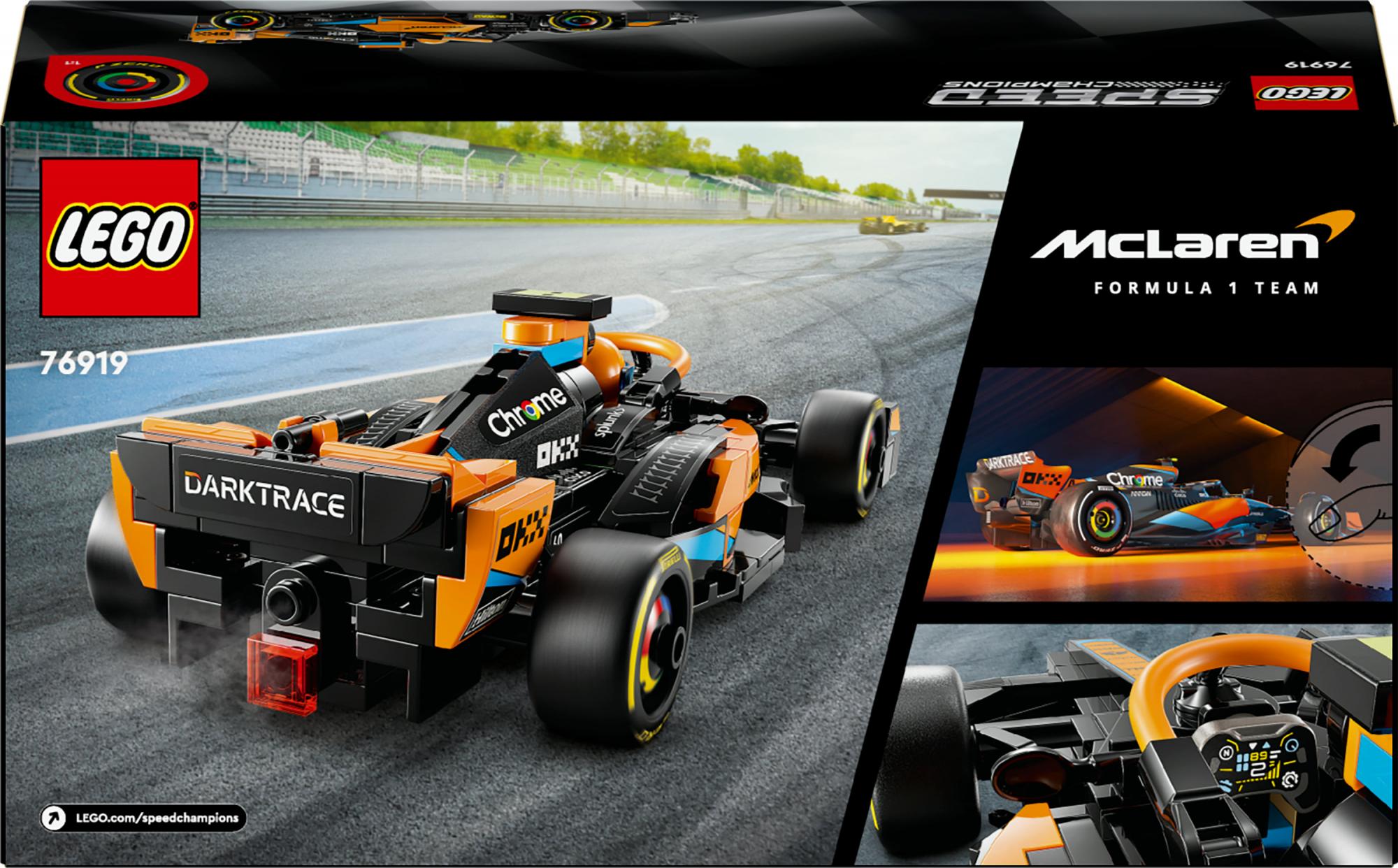 LEGO Speed Champions - 2023 McLaren Formel 1 Race Car (76919)