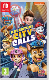 PAW Patrol Adventure City Calls Nintendo Switch-cover med Ryder og hvalpene