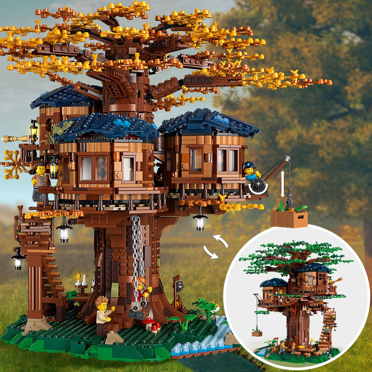 LEGO Idéer - Trädkoja (21318.)