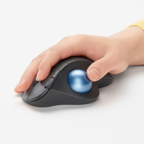 Logitech - ERGO M575 - Graphite - 2.4GHZ/BT