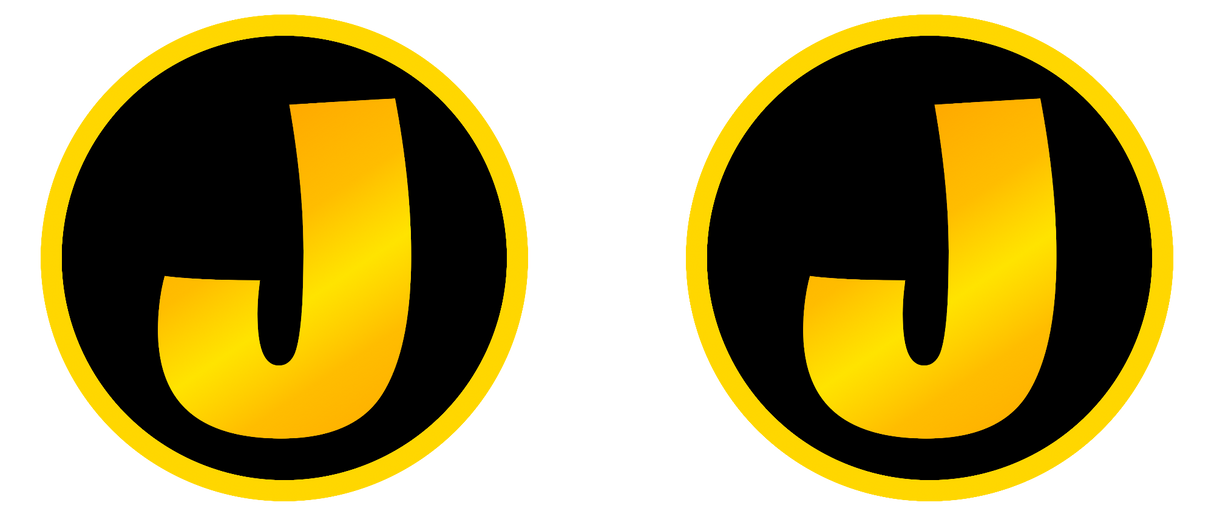 CUPUTRICK - GoldenJ-logotypen