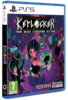 Keylocker - Turn Based Cyberpunk Action – PlayStation 5 – spilcover