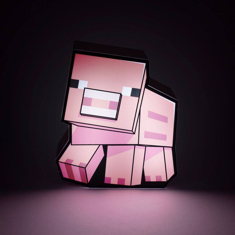 Minecraft Självlysande Grislampa 16 Cm