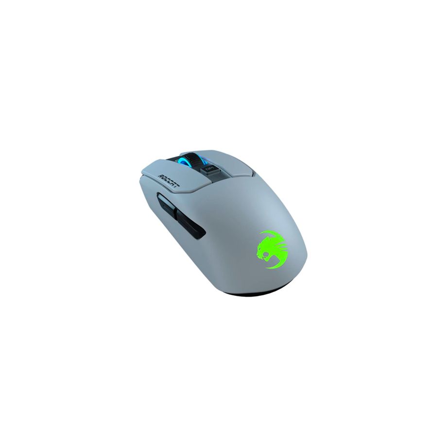 Roccat Kain 202 AIMO Vit RGB Trådlös Spelmus