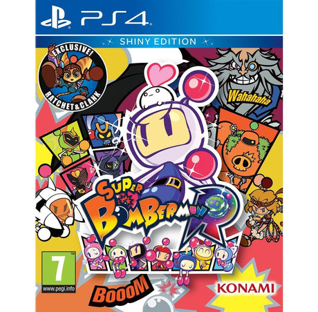 Super Bomberman R (Shiny Edition) – PlayStation 4 – spilomslag