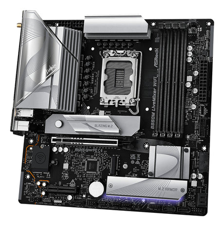 ASRock B860M LiveMixer WiFi bundkort - produktbillede 5