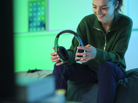 Trust GXT 415X Zirox gaming-headset – sort/grøn – produktbillede 10