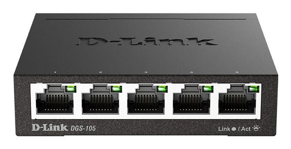 D-Link DGS-105 – 5-port Gigabit-netværksswitch