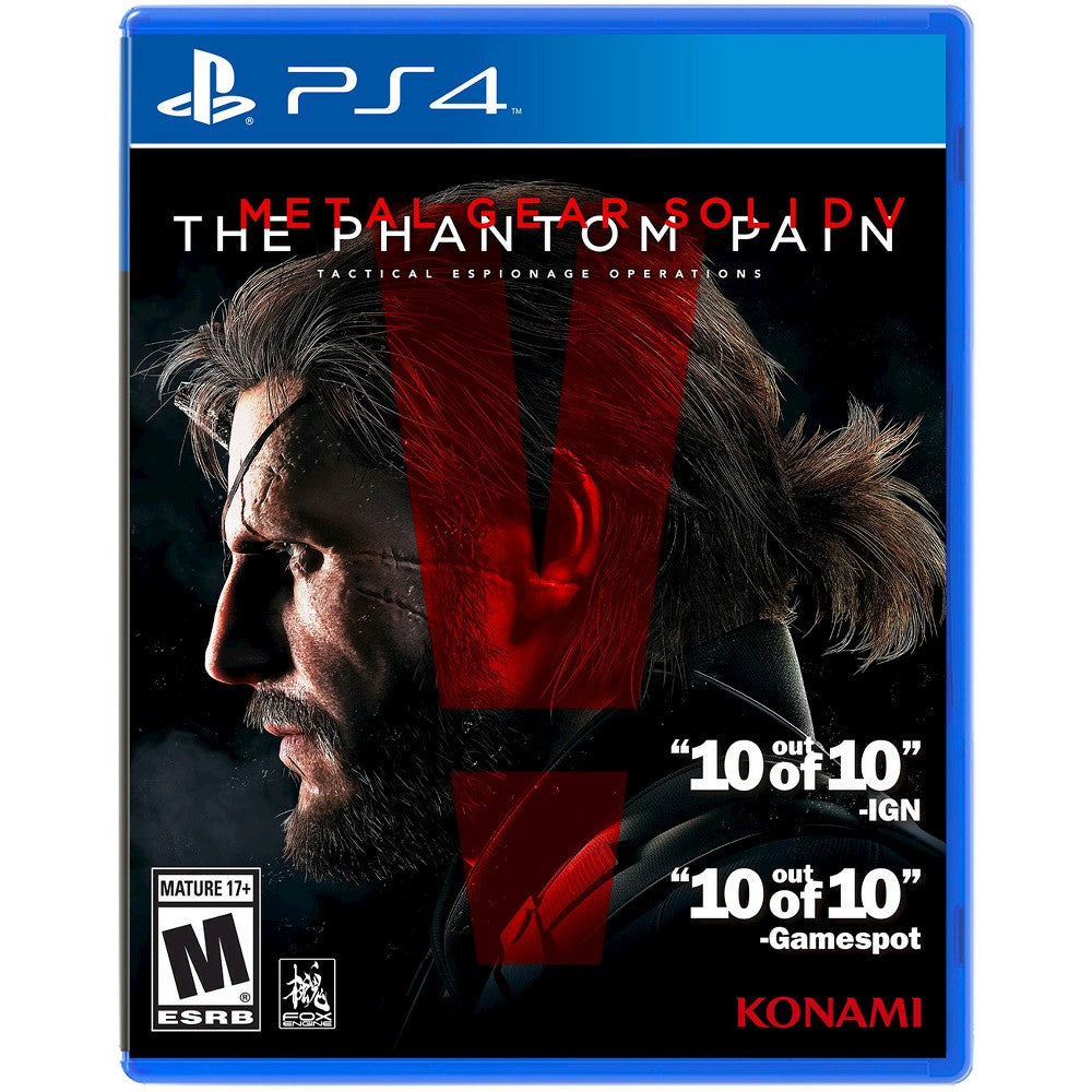 Metal Gear Solid V (5): The Phantom Pain (Import) – PlayStation 4 – spilomslag