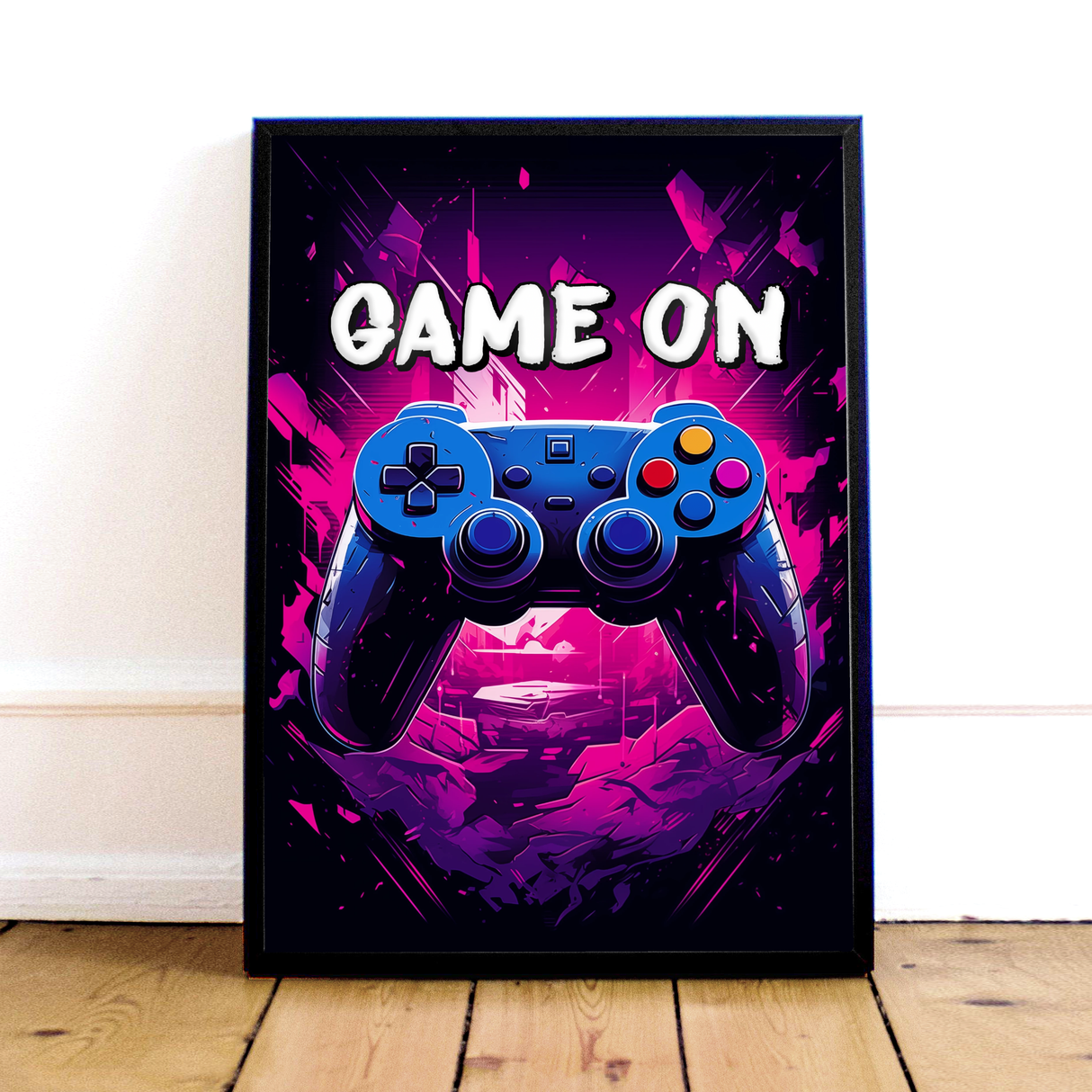 "Game On" Affisch