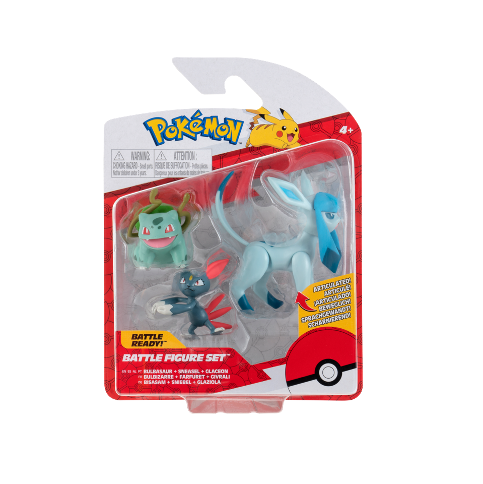 Pokémon - Battle Figure - 3 PK - Assorted (95155_10)