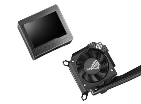 ASUS ROG RYUJIN III 240 ARGB AiO Liquid Cooler w. 3.5" LCD, 2x120mm ROG ARGB Magnetic Daisy-chainable Fans 2200 RPM PWM ASUS