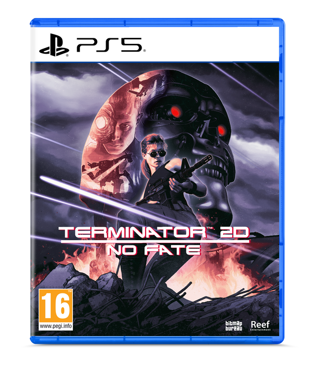 Terminator 2D: NO FATE – PlayStation 5 – spilomslag