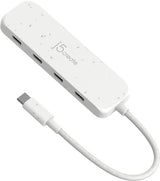 j5create JCH345EW-N USB-C-hub med fire USB-C-porte – produktbillede 3