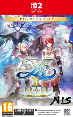 Ys X: Proud Nordics (Deluxe Edition) – Nintendo Switch 2 – spilomslag