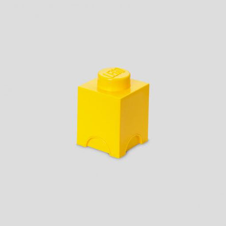 Room Copenhagen LEGO Storage Brick 1 yellow - RC40011732 Room Copenhagen