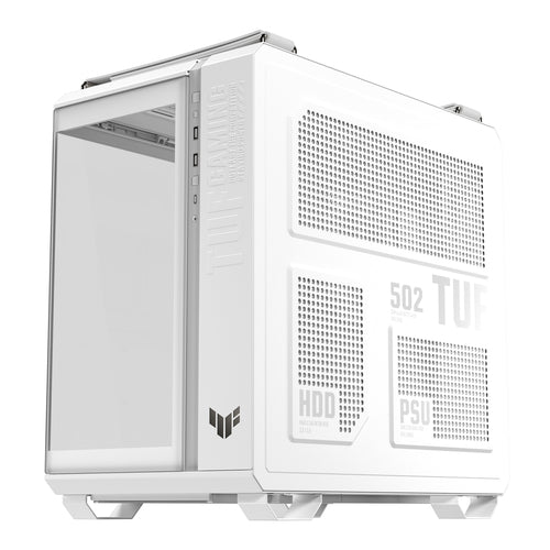ASUS TUF Gaming GT502 Horizon ARGB – bagside og luftåbninger