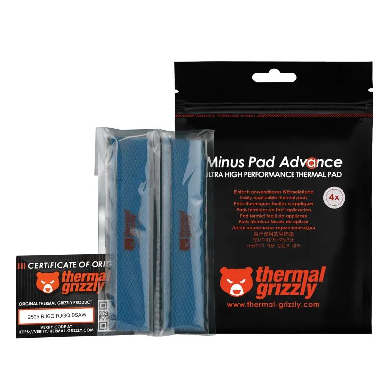 Thermal Grizzly Minus Pad Advance - 120x20x3,0 mm 4 pcs Thermal Grizzly