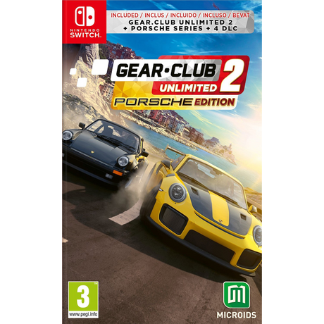 Gear.Club Unlimited 2: Porsche Edition fysisk Nintendo Switch-spilæske