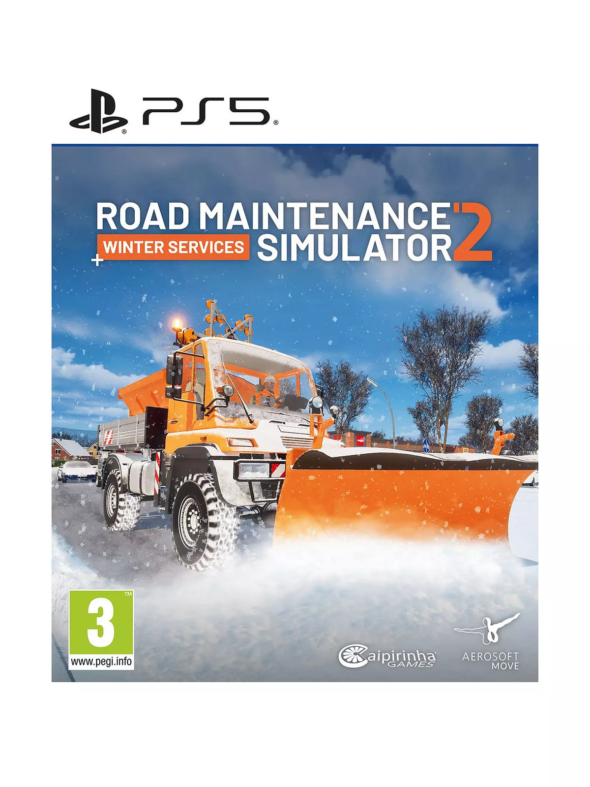 Road Maintenance Simulator 2 - Winter Service – PlayStation 5 – spilomslag