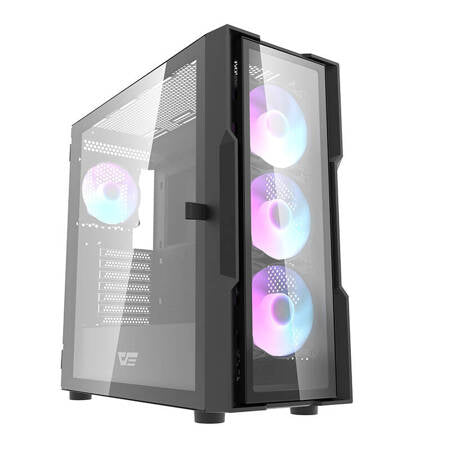 Darkflash DK431 GLASS Datorfodral (svart)