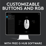 Logitech - G203 LIGHTSYNC Gaming Mus Svart