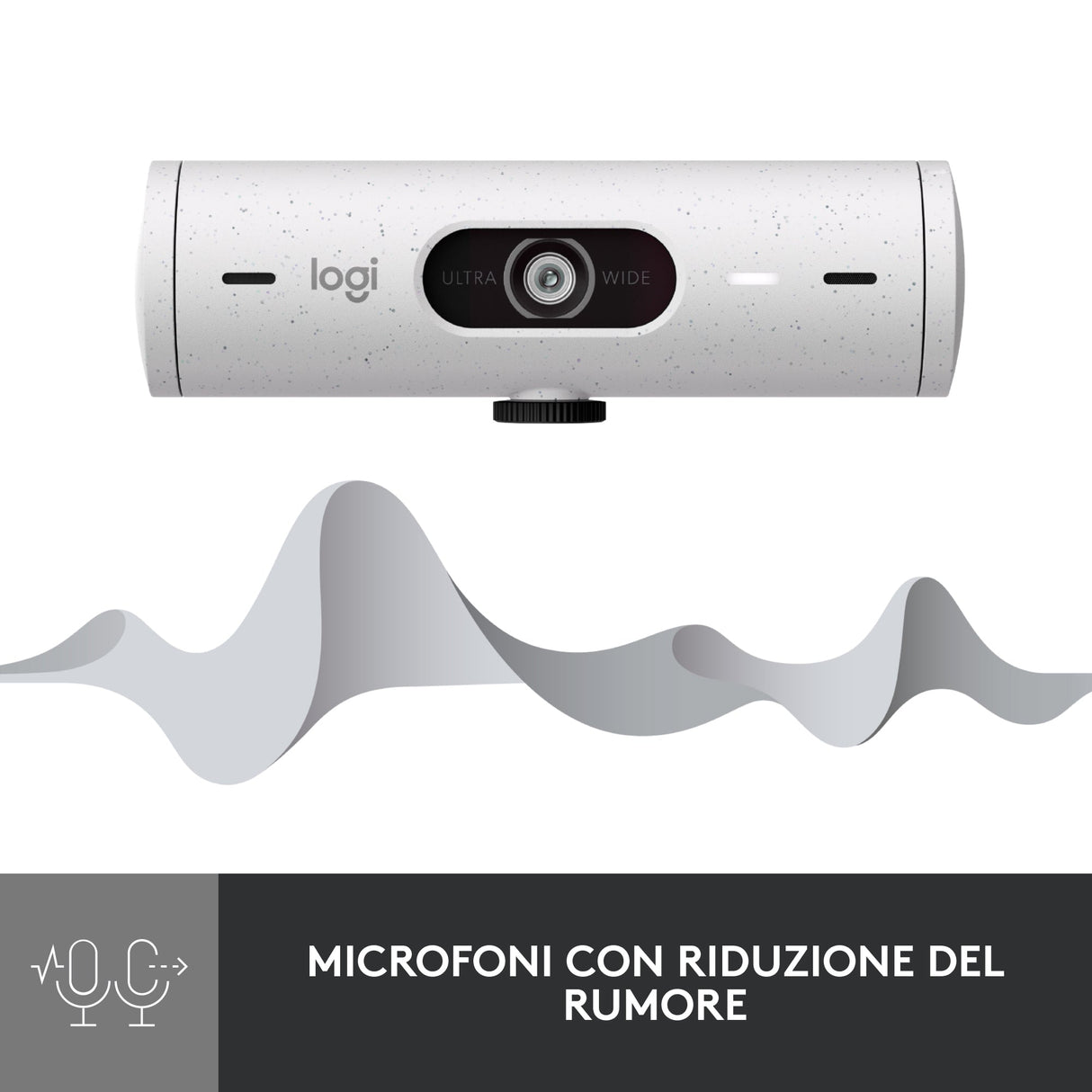 Logitech BRIO 500 1920 X 1080 Webbkamera Gängad