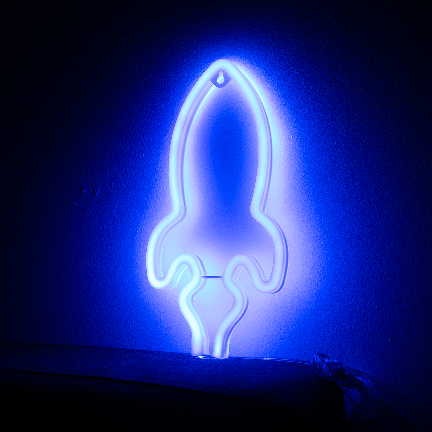 Love Neon LED-lampa Blå