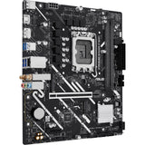 ASUS PRIME B760M-F WIFI – bundkort set ovenfra