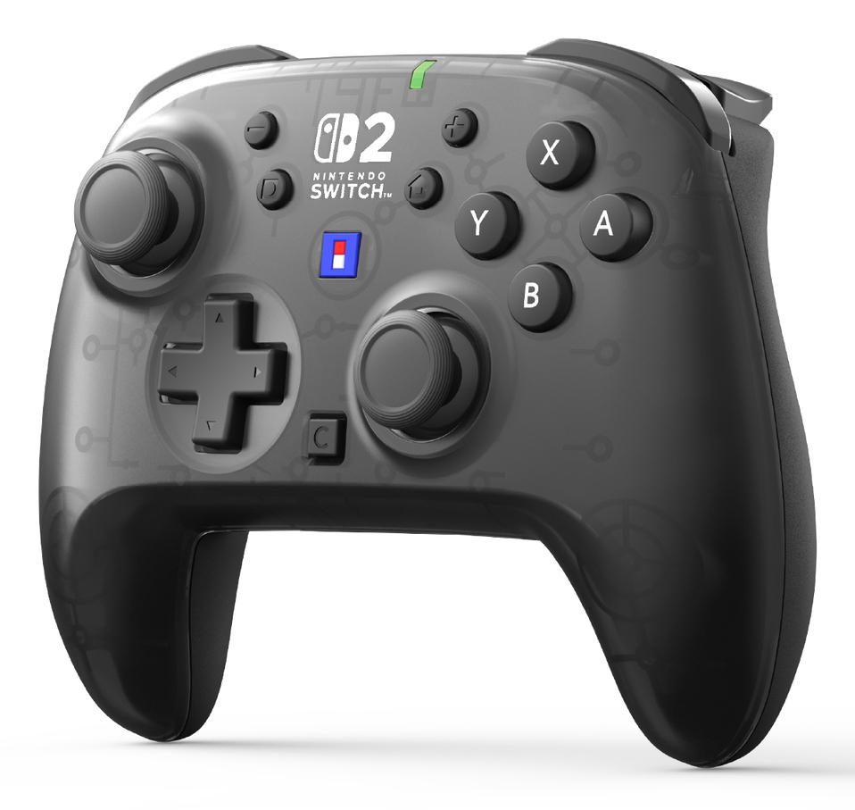 HORI - Wireless Horipad Turbo - Nintendo Switch 2 - Black HORI