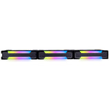 Lian Li UNI FAN SL V2 120 RGB PWM Fläkt 3-pack, svart - 120 mm, 28 mm ram