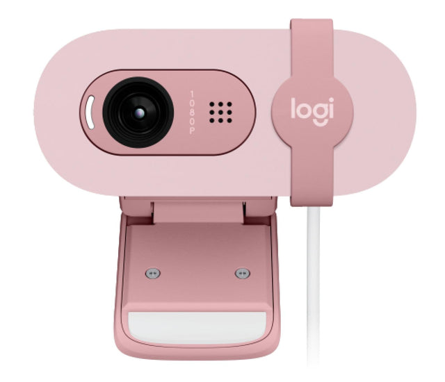 Logitech - Brio 100 Full HD Webcam - Rose Logitech
