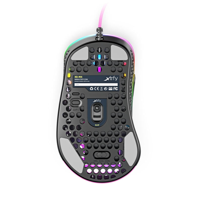 Xtrfy M4 RGB, Spelmus, Rosa