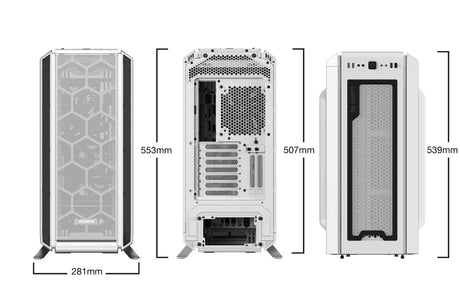be quiet! Silent Base 802 White Midi Tower, Tower casing Be quiet