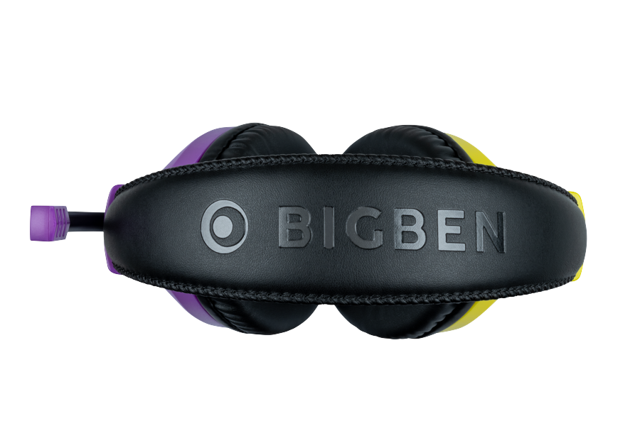 BigBen Interactive Stereo Gaming Headset V1 - Lila + Gul (Switch)