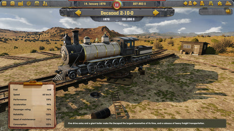 Railway Empire – import – Nintendo Switch – produktbillede 4