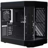 Hyte Y60 Midi Tower - svart/svart, PCI-e 4.0, panoramautsikt över glas