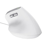 TRUST BAYO II ERGONOMISK MUS - VIT