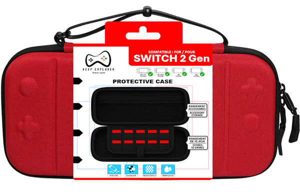 Deep Explorer - Protective case Red – Nintendo Switch 2