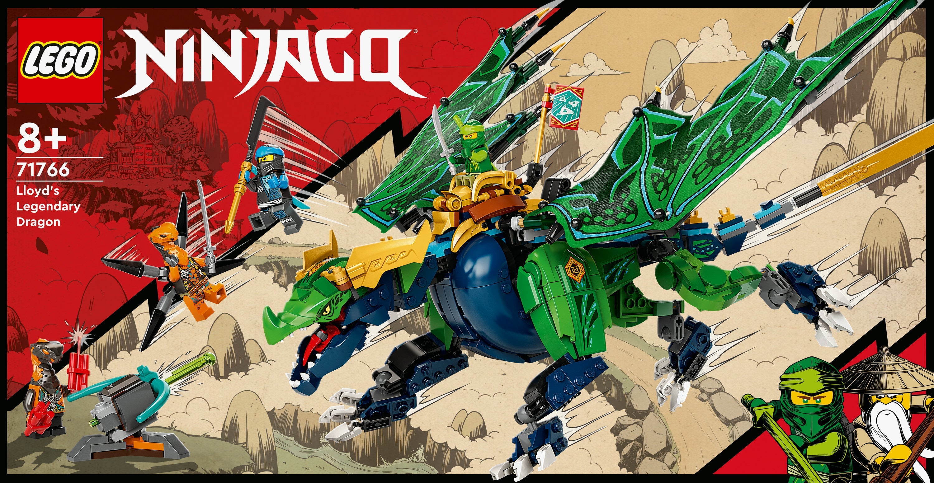 LEGO Ninjago Lloyds Legendariska Drake - 71766
