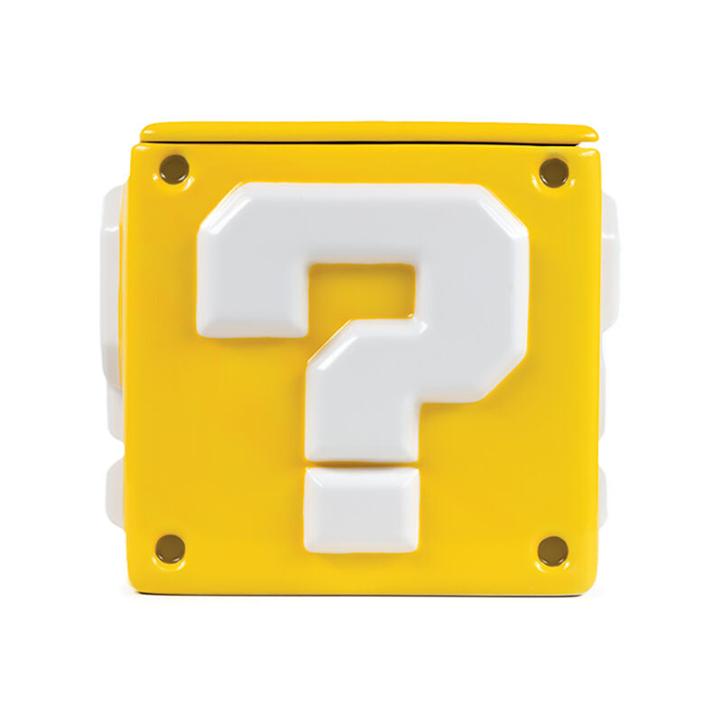 Super Mario Question Block Cookie Jar