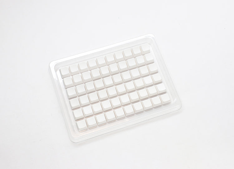 Ducky Blank - 132 Keycap Set - MDA Profile - PBT - Vit