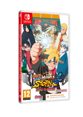 Naruto Shippuden: Ultimate Ninja Storm 4 – Road to Boruto – Code in a Box – Nintendo Switch – spillets udgave