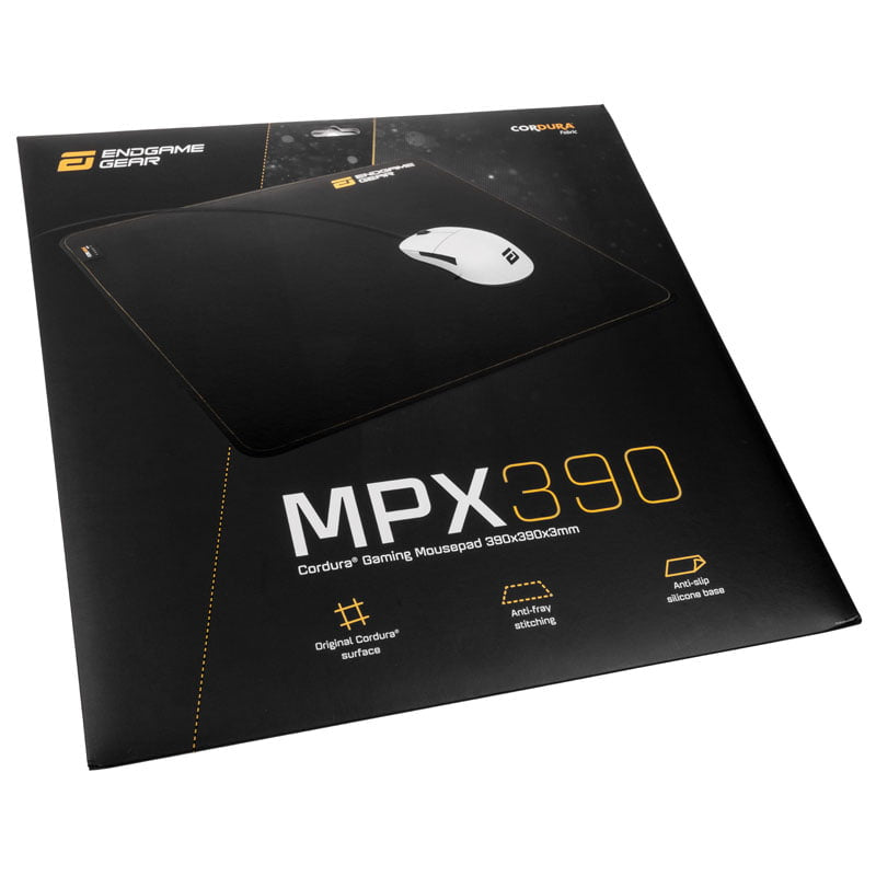 Endgame Gear MPX-390 High-End Cordura Gaming Musmatta - Svart