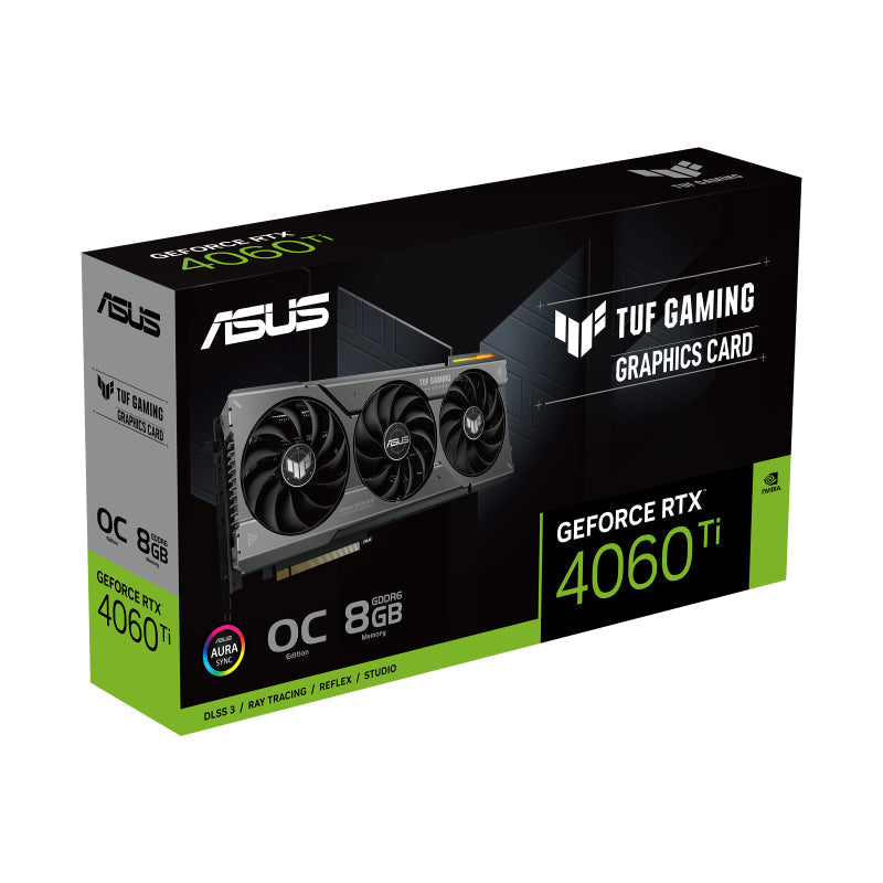 ASUS GeForce RTX 4060 TI 8GB GDDR6 TUF OC GAMING