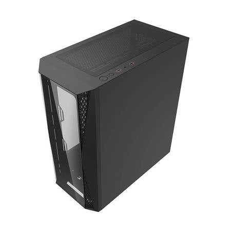Darkflash DK352 Plus Datorfodral + 4 Fläktar (svart)